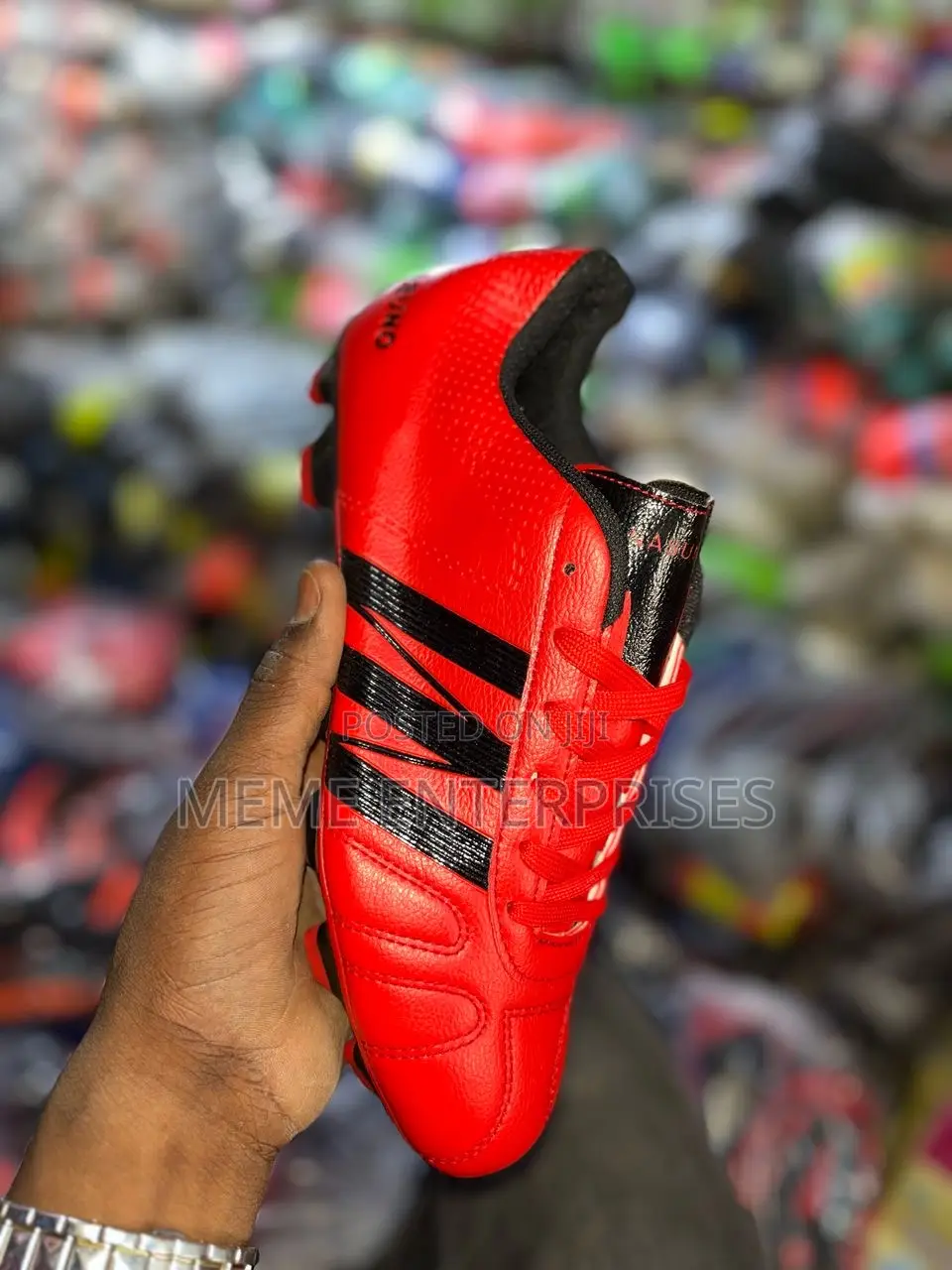 Blue Football Boot