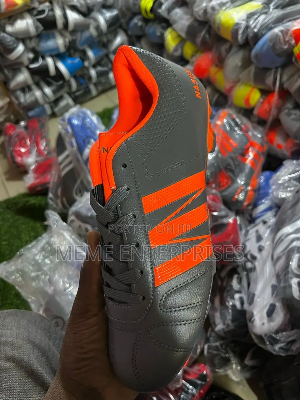Blue Football Boot