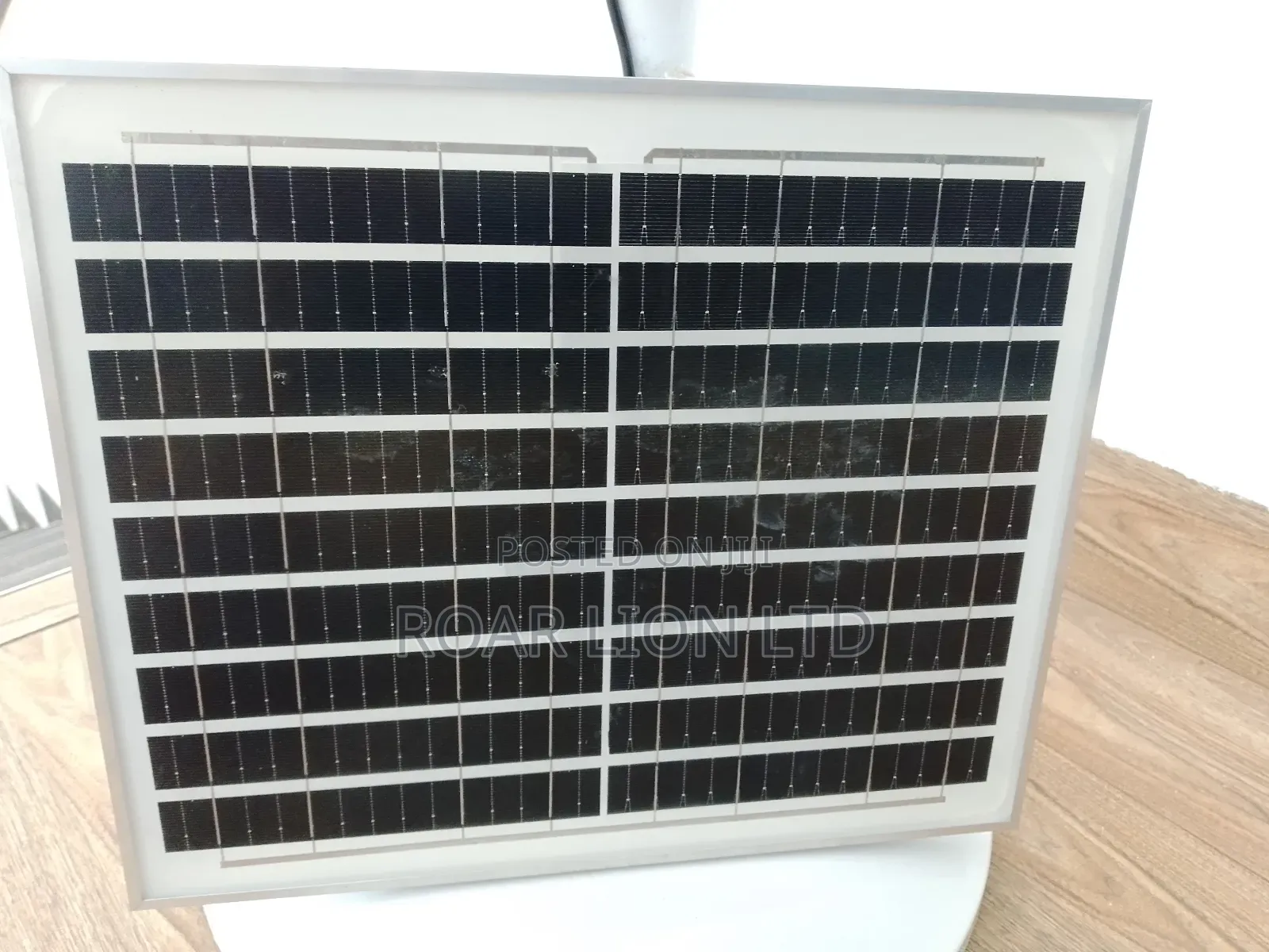 Solar Rechargeable Fan With Panel 16inches