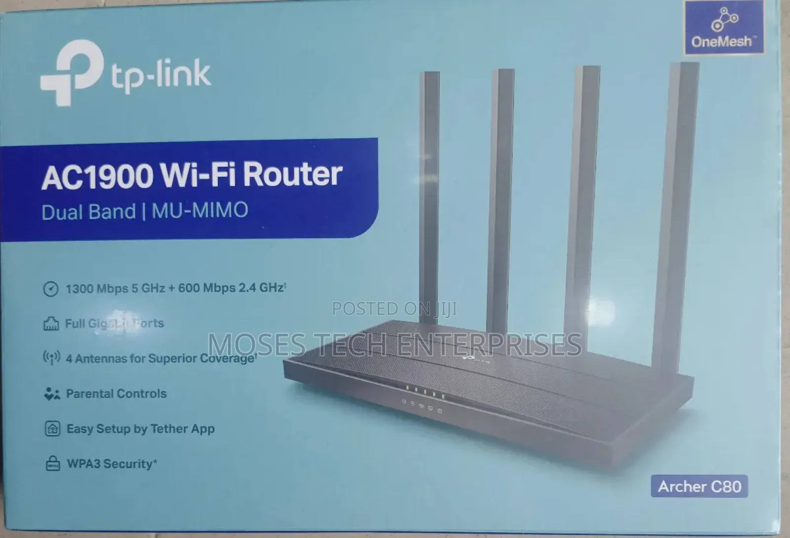Tp-Link Ac 1900 Wi-Fi Router Dual Band.