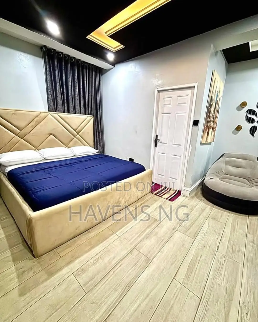 Cozy Two Bedroom Apartment for Shortlet in Wuye.