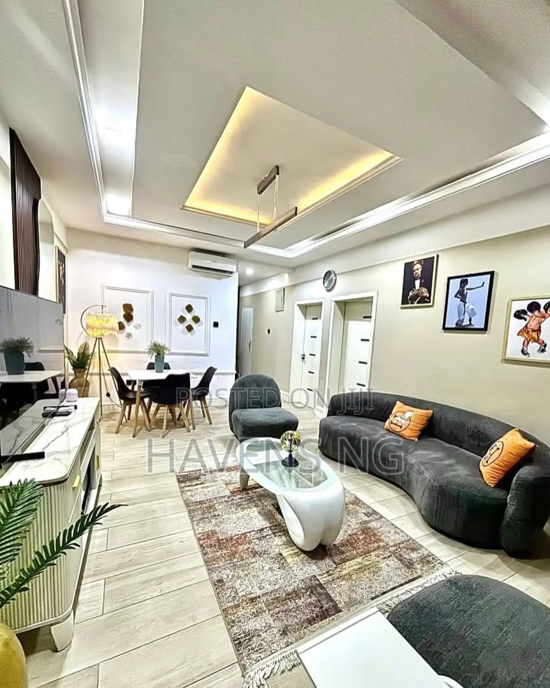Cozy Two Bedroom Apartment for Shortlet in Wuye.