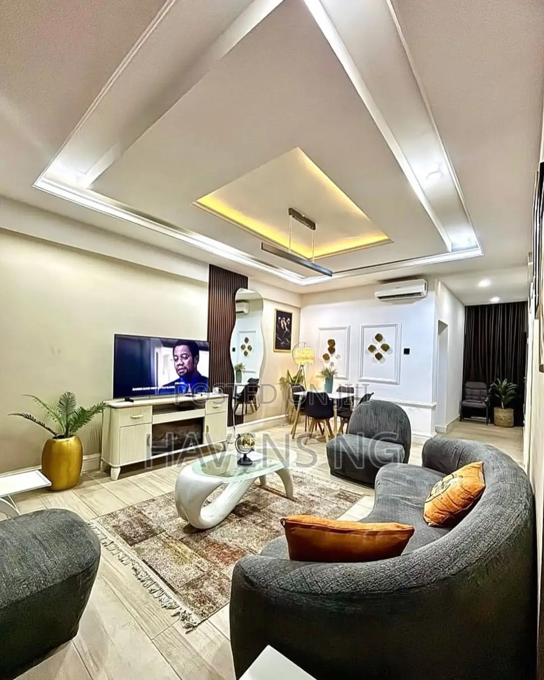 Cozy Two Bedroom Apartment for Shortlet in Wuye.