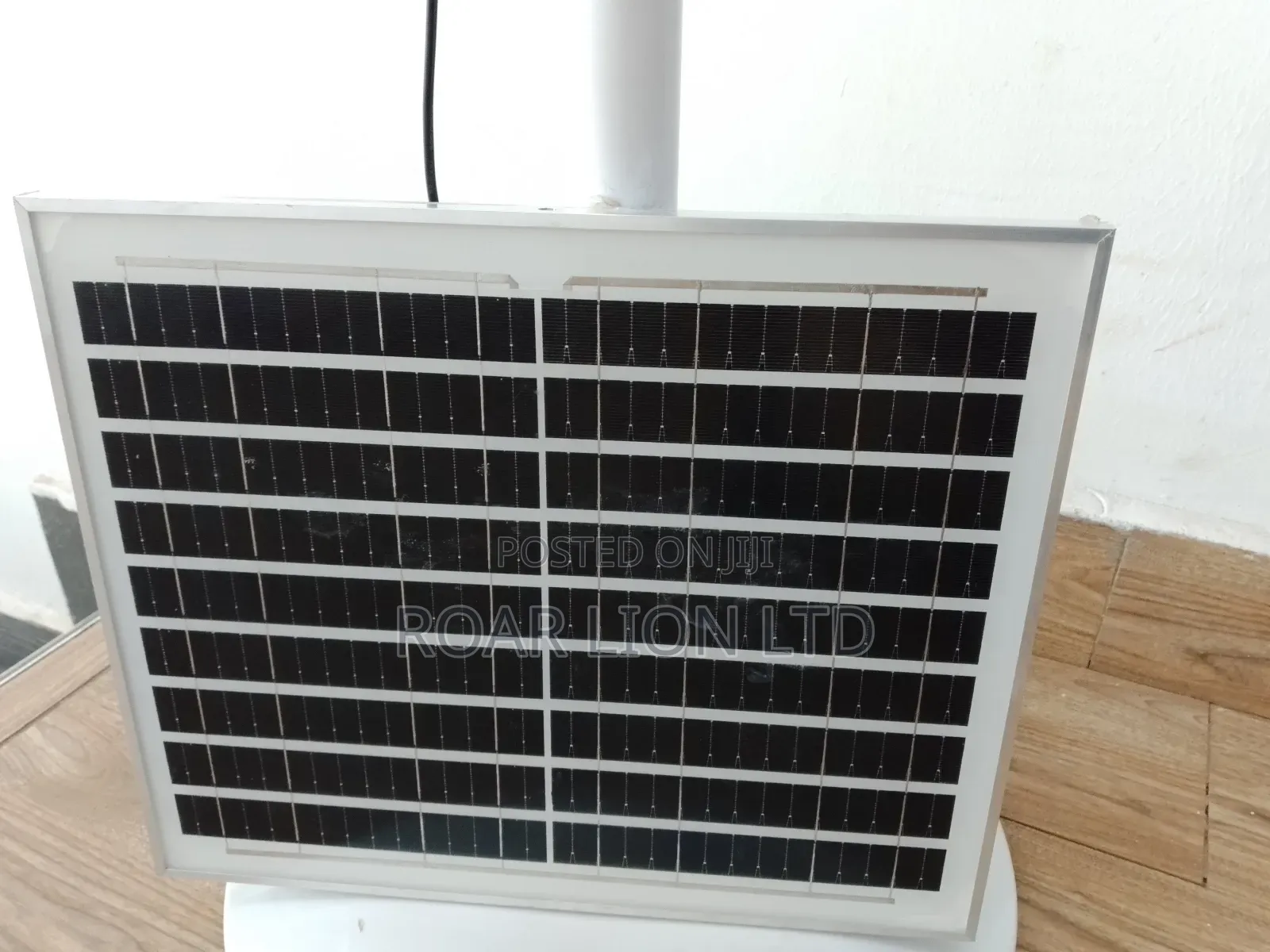 Solar Rechargeable Fan With Panel 16inches