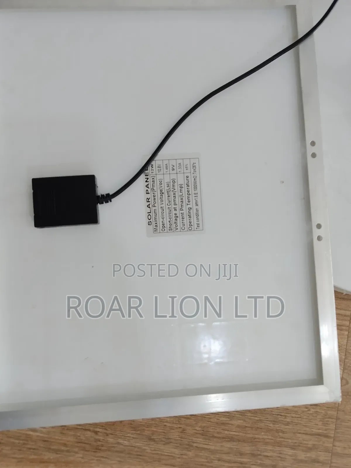 16inch Solar Rechargeable Fan With Panel 16inches