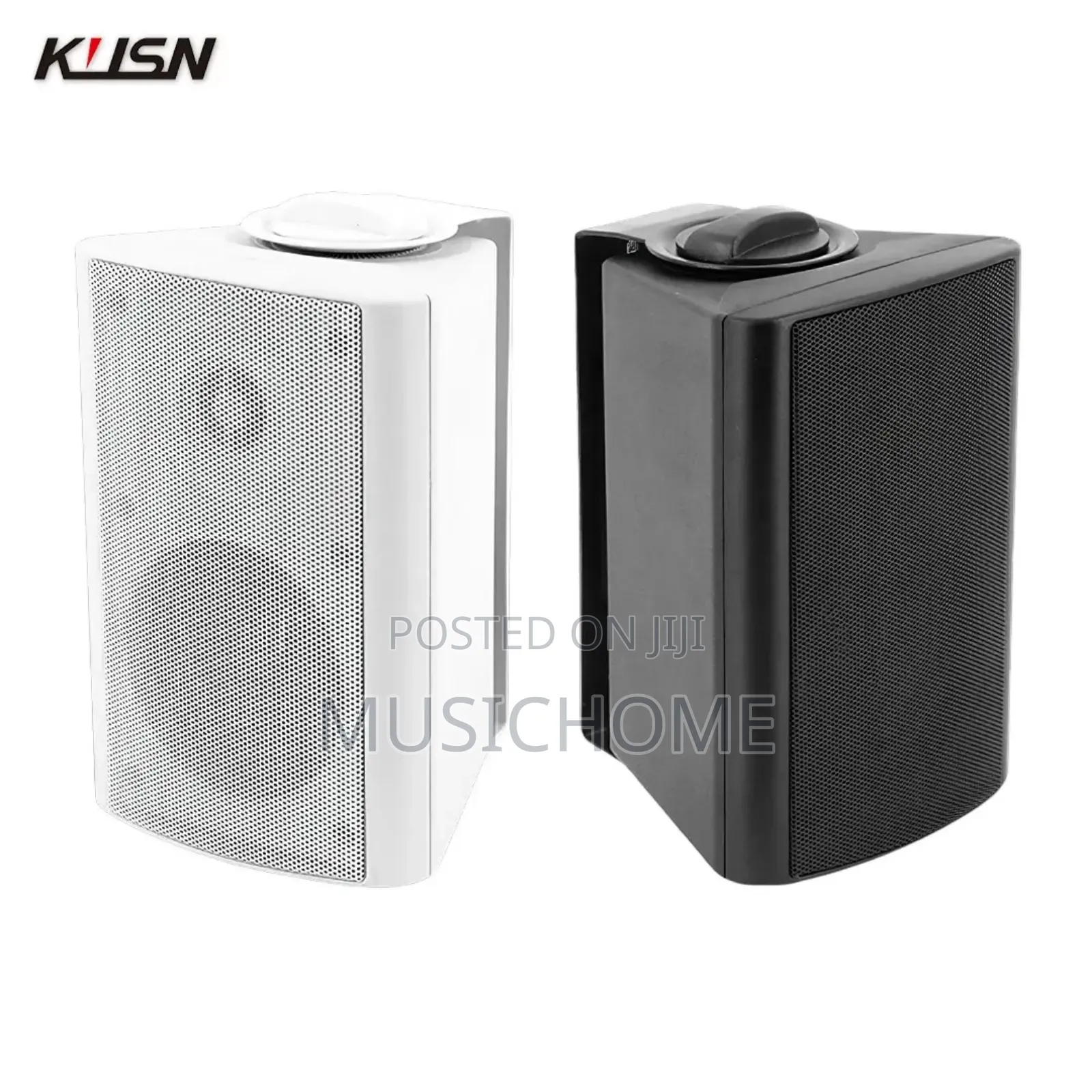 Background Music System With 6pcs of Wall Mount Speakers