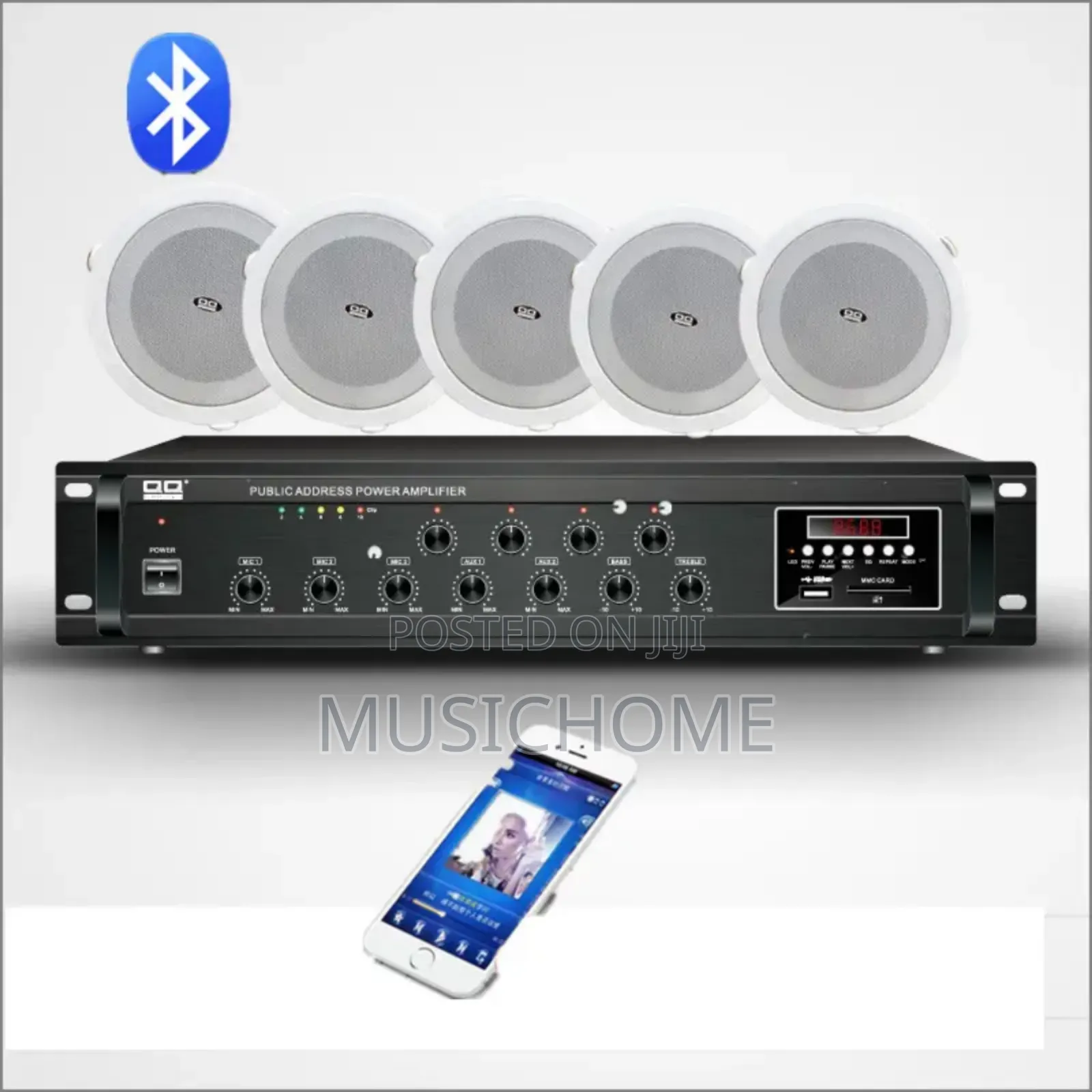Bluetooth Ceiling Speaker With Amplifier