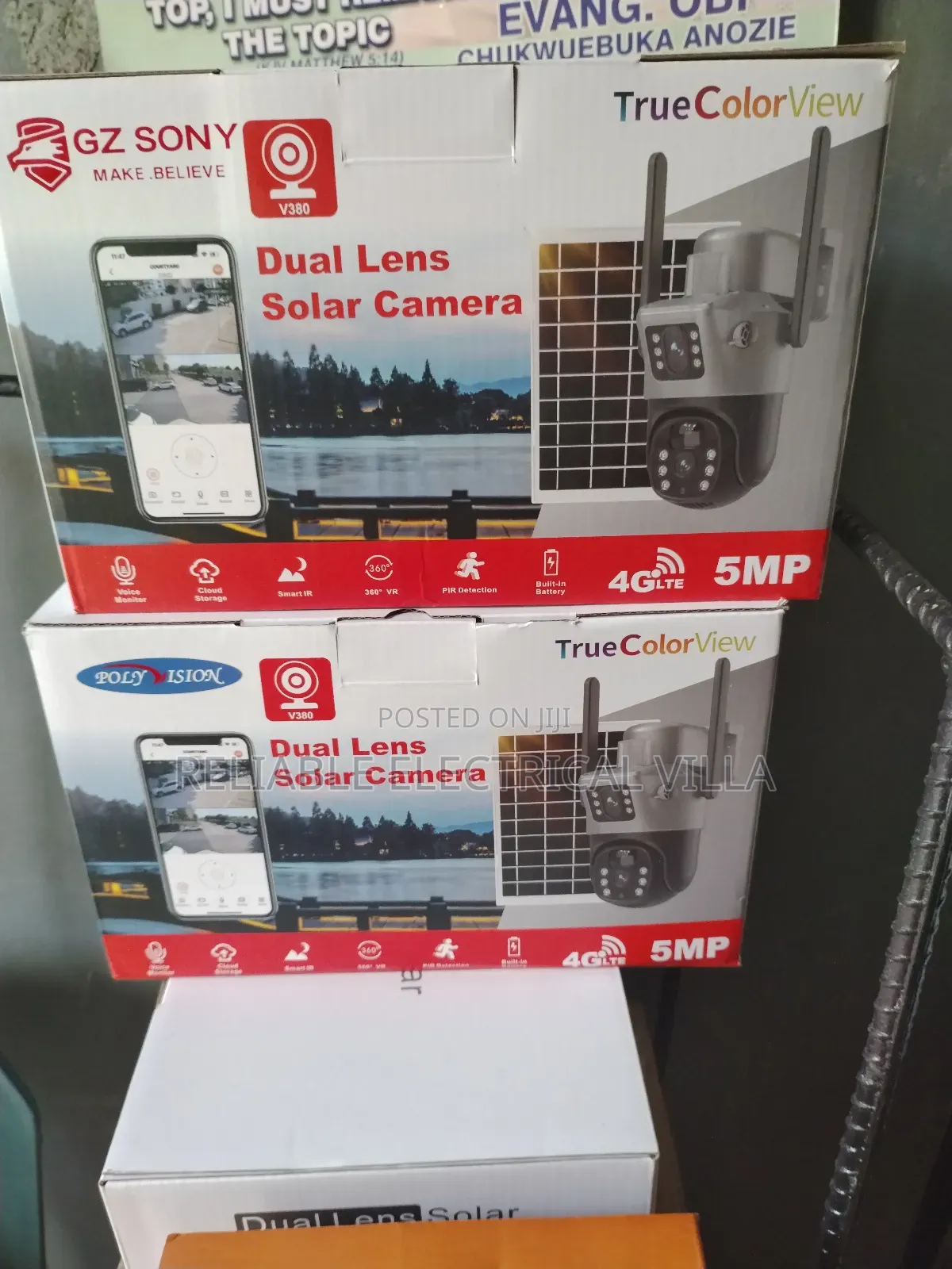 360 Degree Wireless Solar Camera
