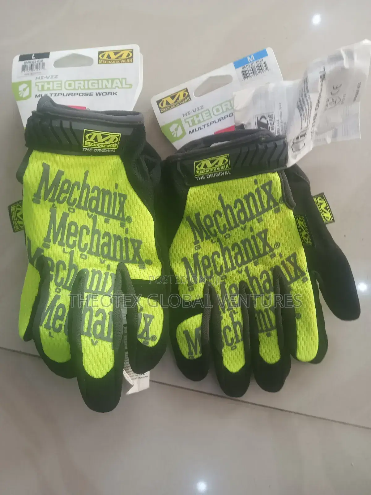 Mechanix Gloves Lemon Reflector