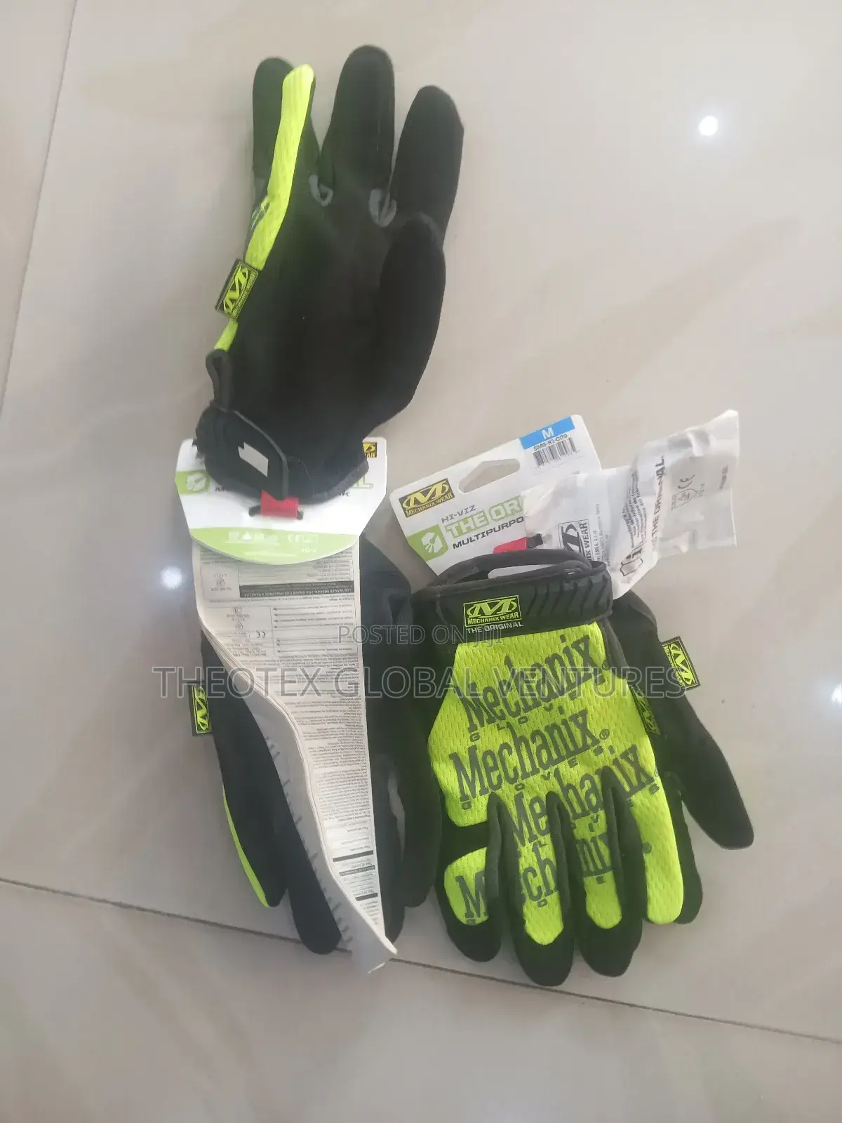 Mechanix Gloves Lemon Reflector
