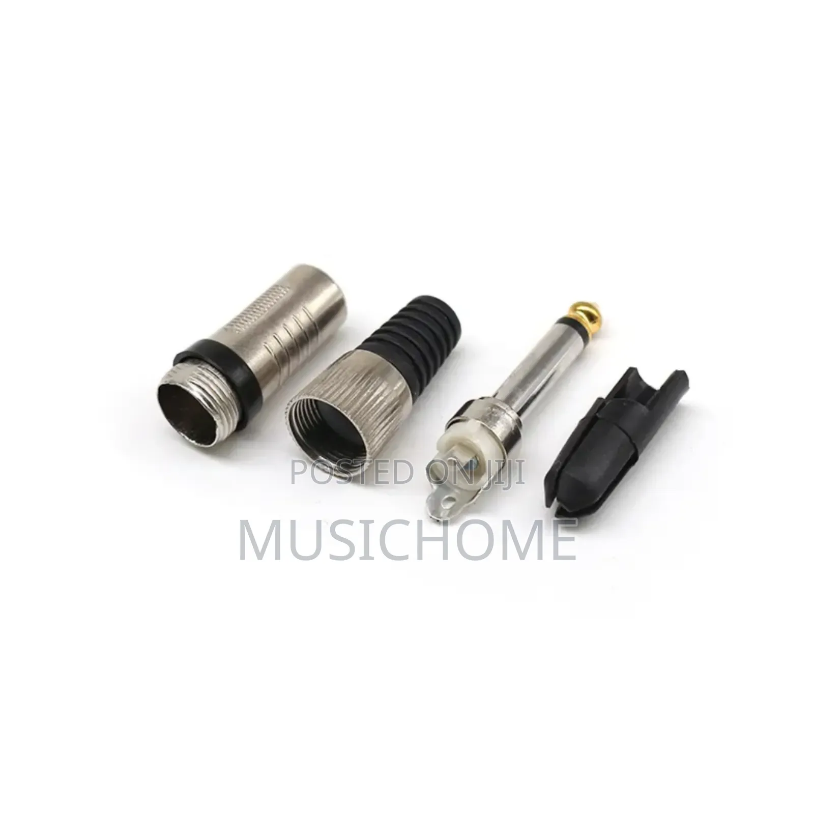 5pcs of 6.3 Mono Ts Audio Plug for Sound System