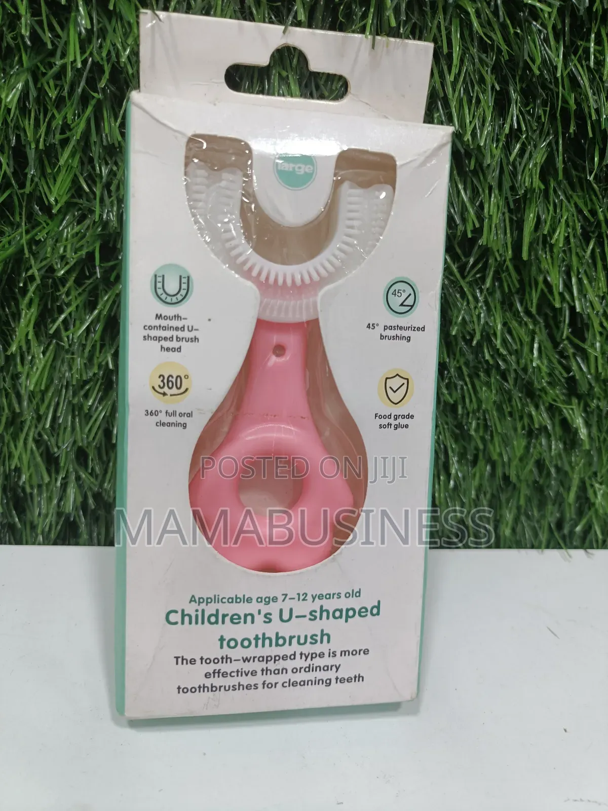 U-shaped Toothbrush Foam Toothpaste Set