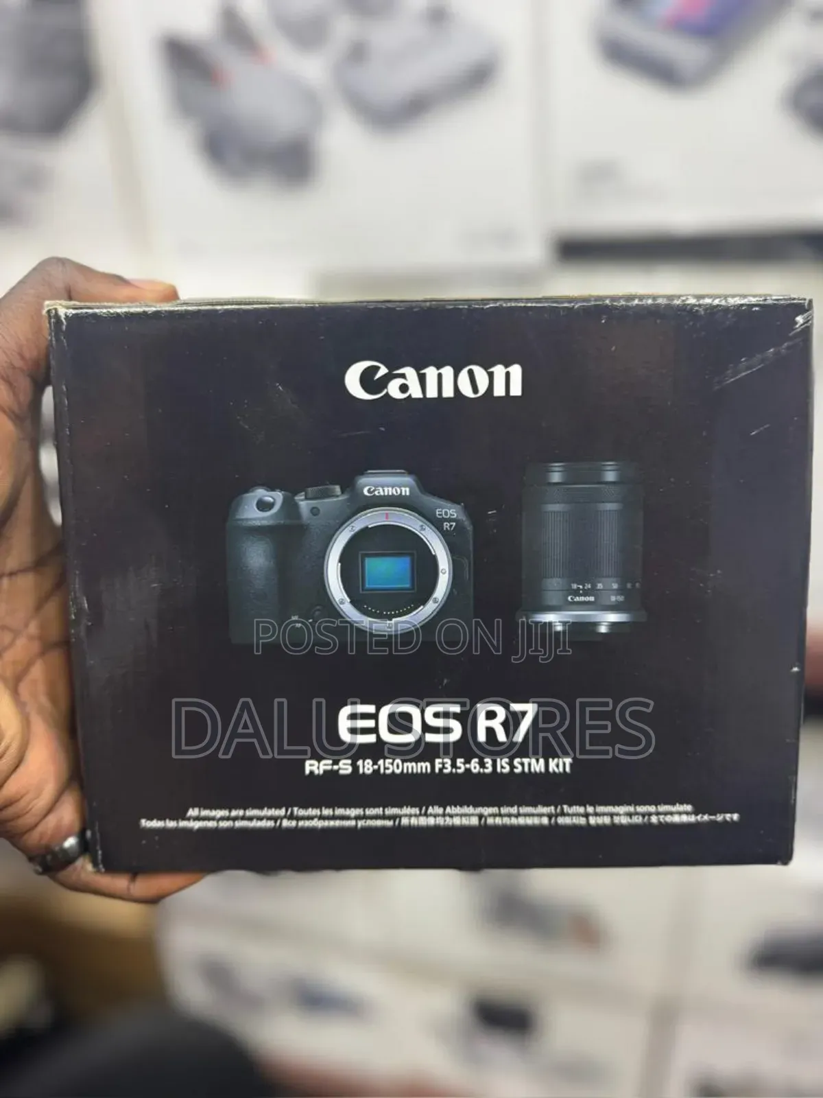 Canon Eos R7 Mirrorless Camera With 18-150mm Lens