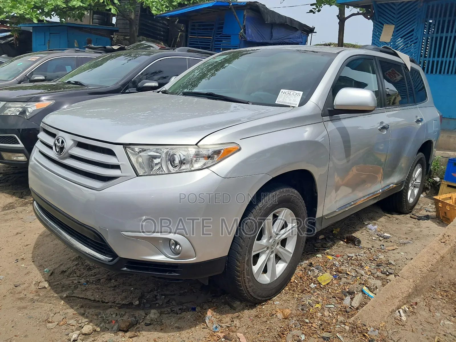 Toyota Highlander 3.5L 4WD 2013 Silver