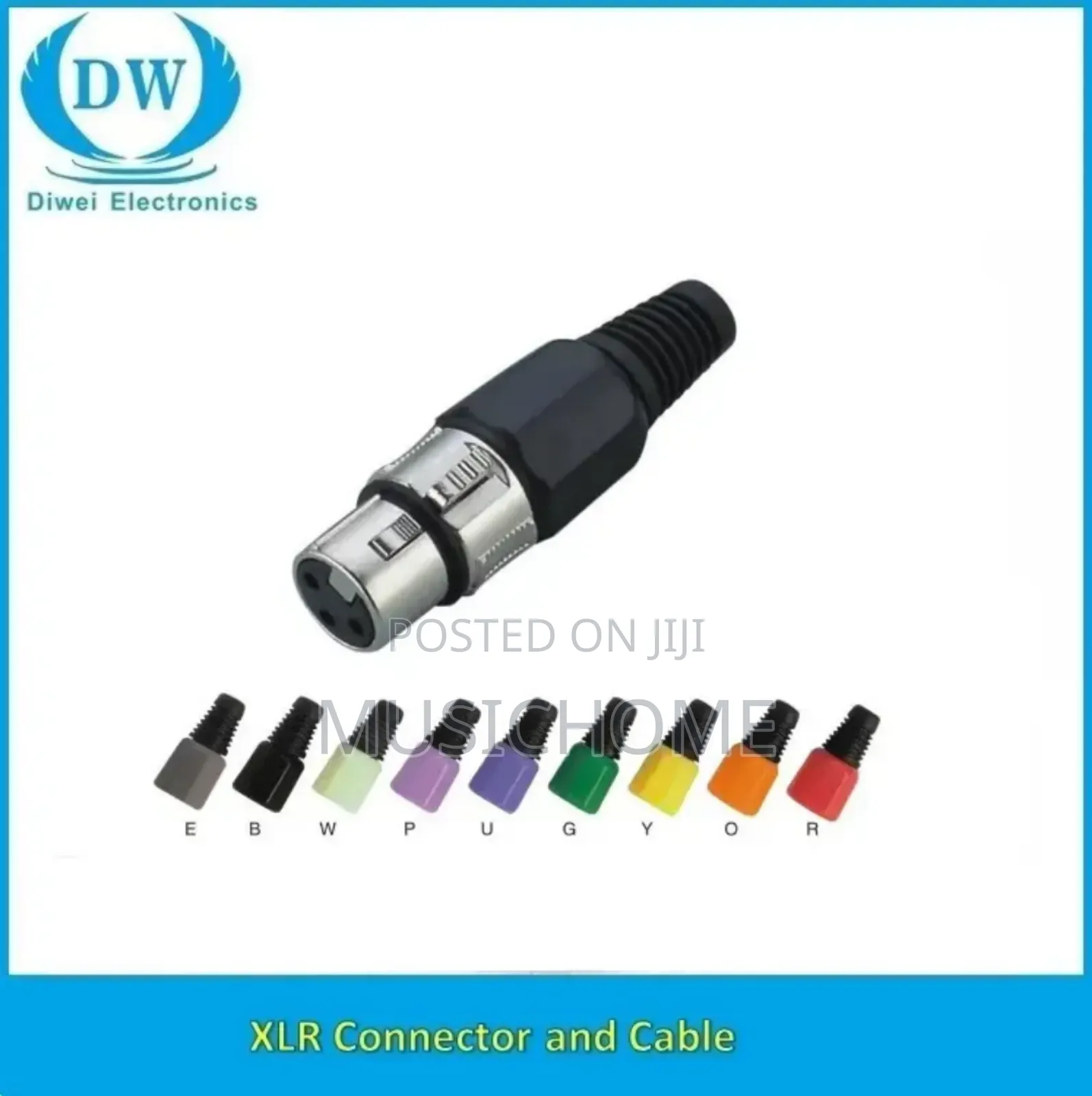 20pcs Low Noise 3 Pin XLR Microphone Plug