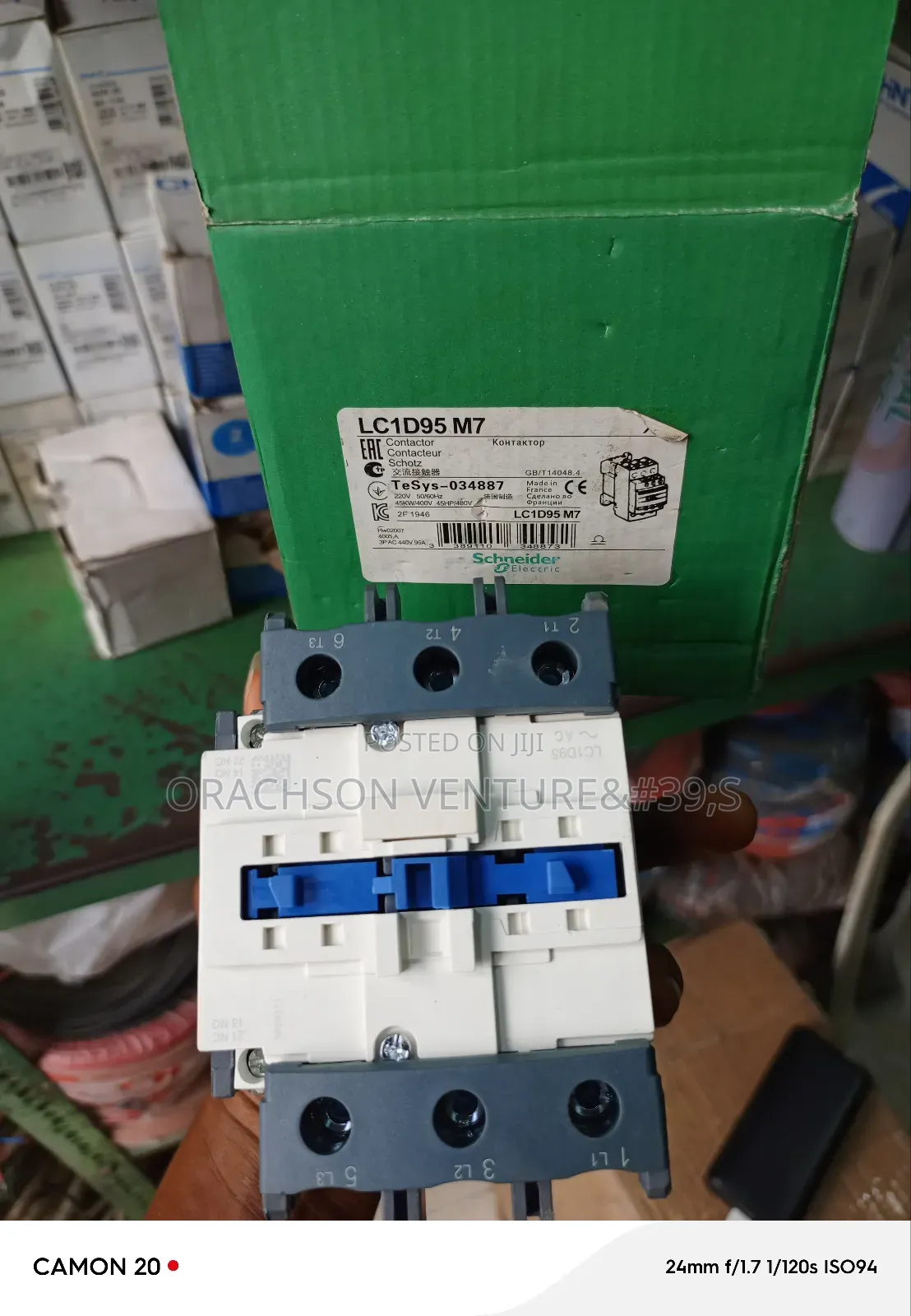 D95 125amps 3pole Contactor Schneider