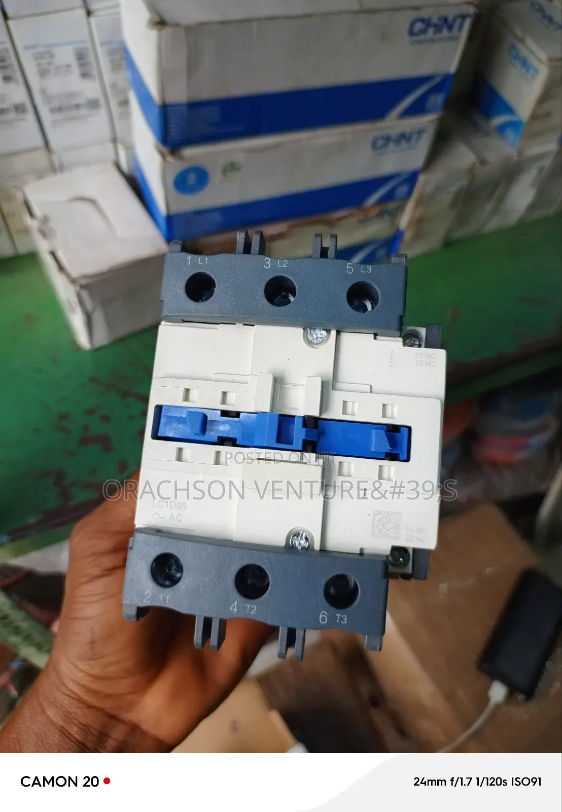 D95 125amps 3pole Contactor Schneider