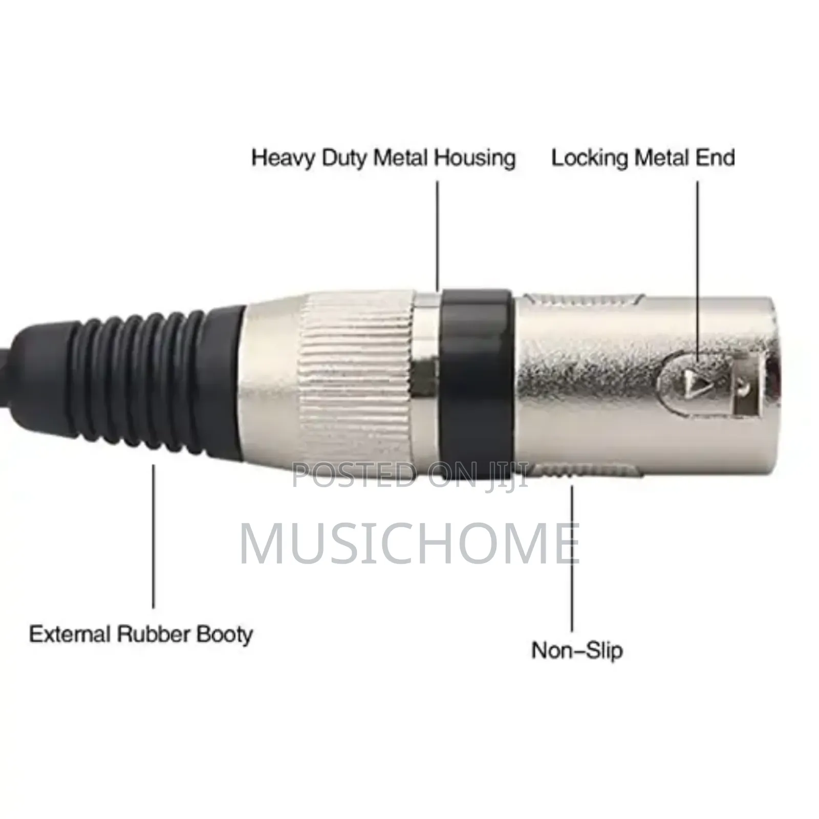 3.5mm TRS to 2 XLR Cable 3m