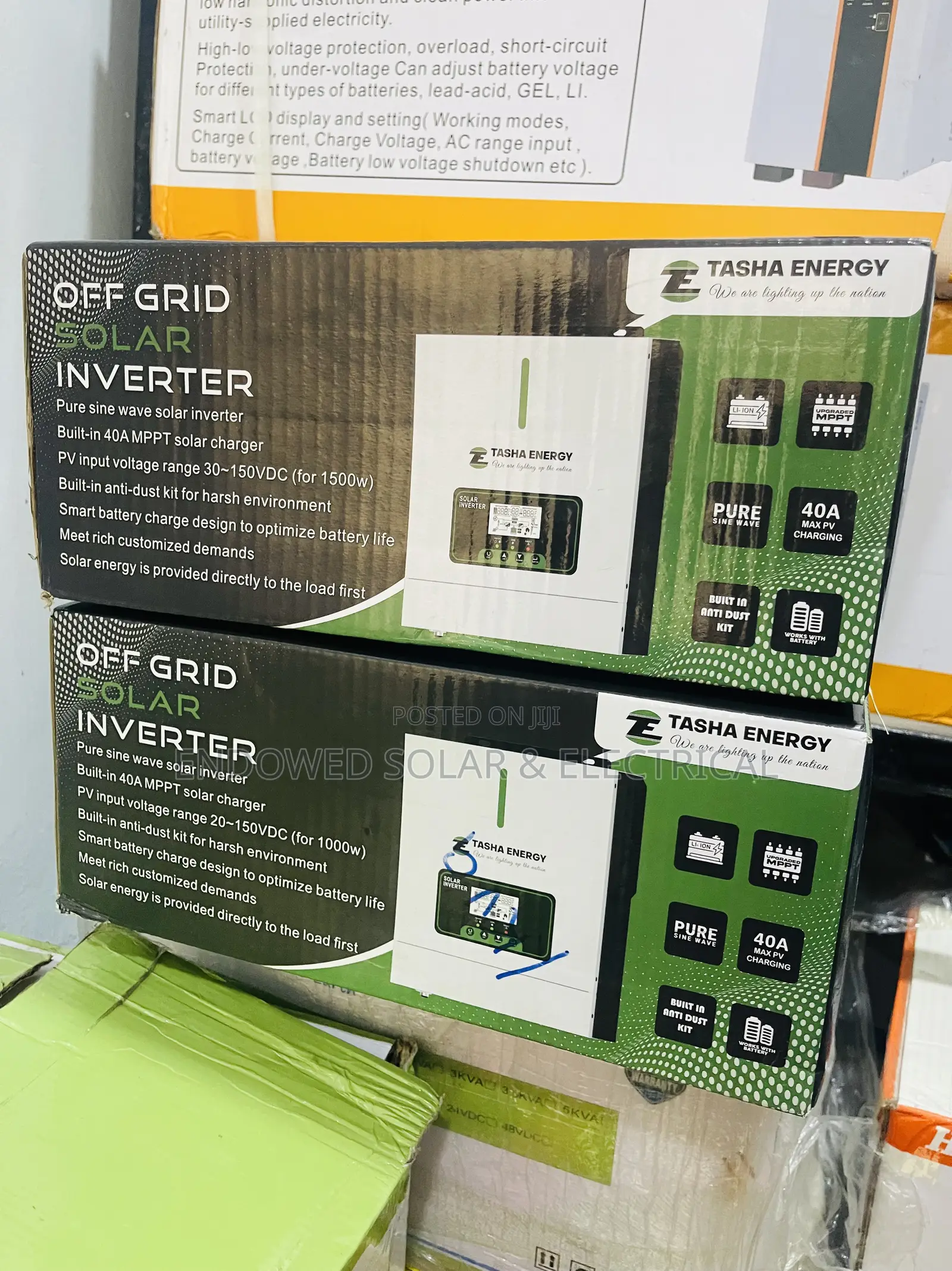 1kva 12v Tasha Hybrid Inverters