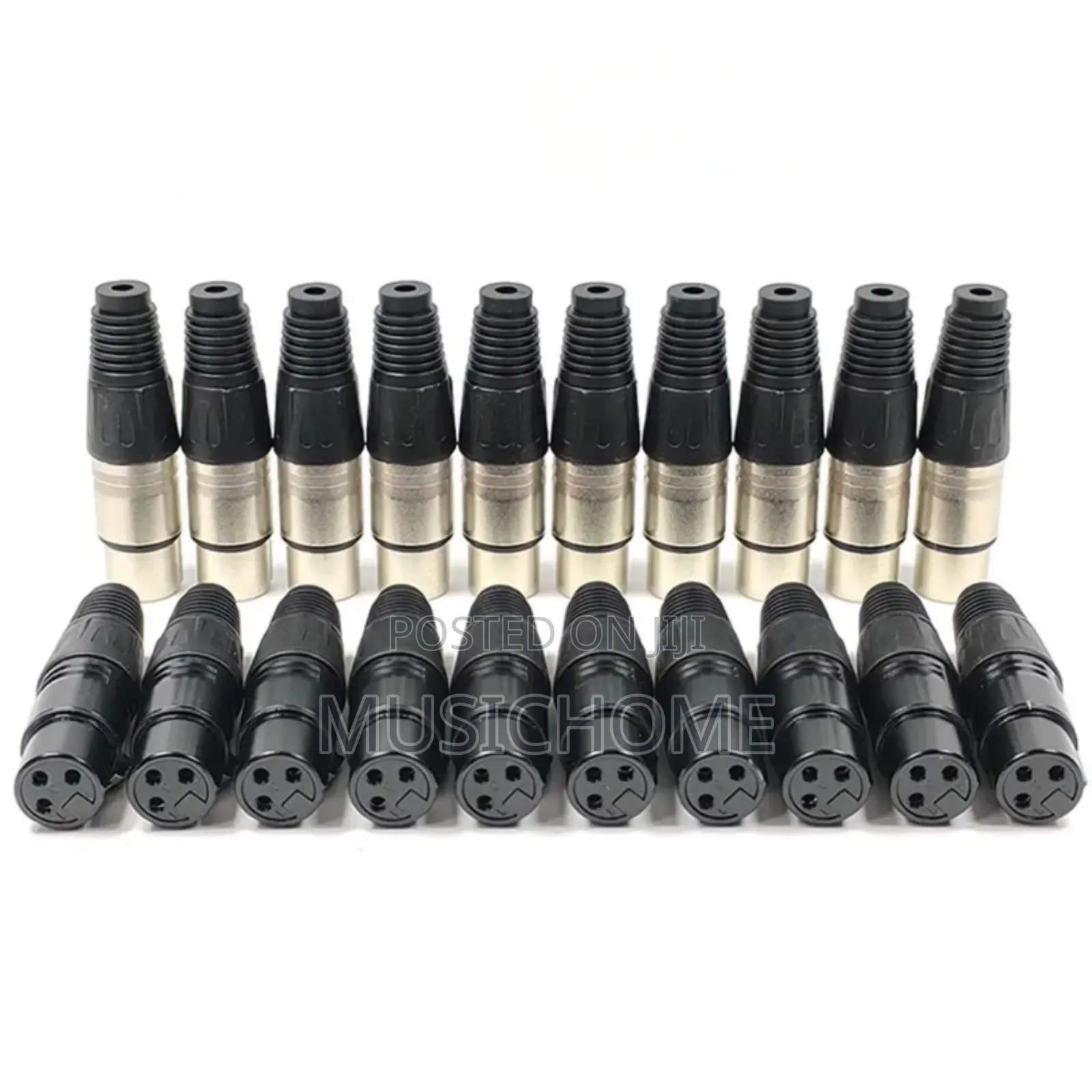 10pcs XLR Male to 10pcs XLR Female
