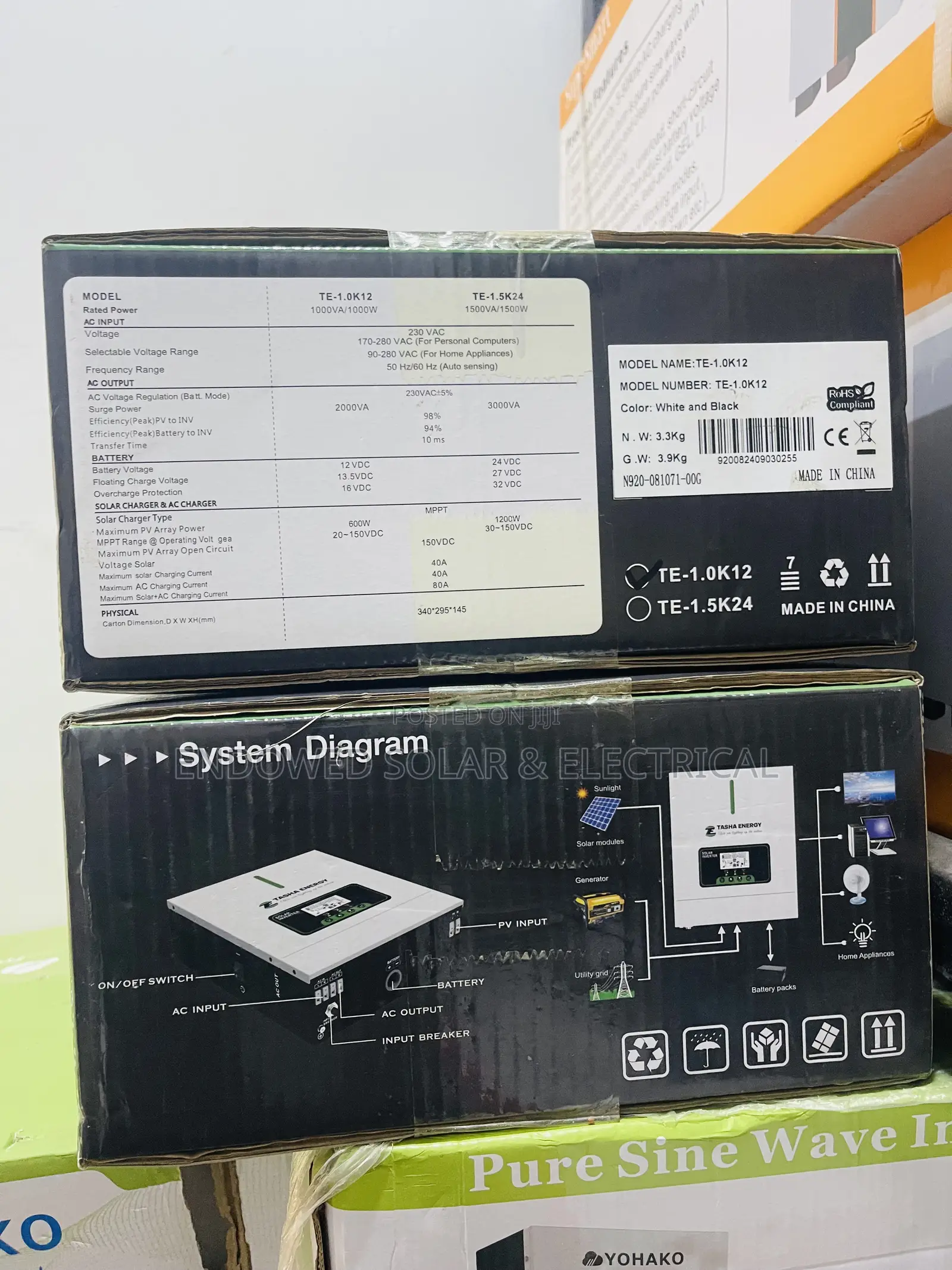 Tasha Product of 1kva 12v Hybrid Inverters Are Available