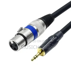 5m XLR Female to TRS 3.5mm Plug