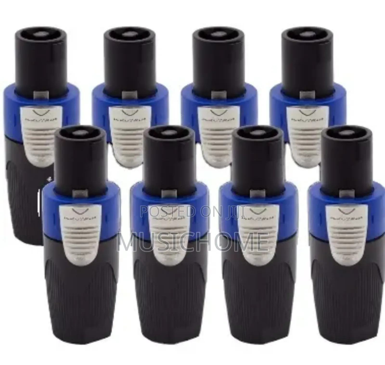 8pcs High Quality 4pin Speaker Plug