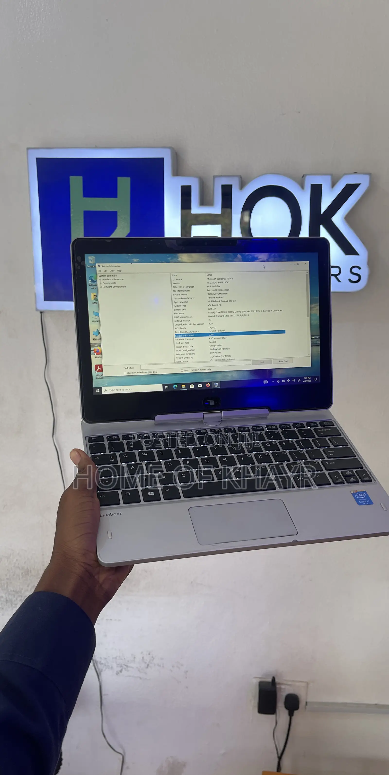 Laptop HP EliteBook Revolve 810 G3 Tablet 8GB Intel Core I7 SSD 256GB