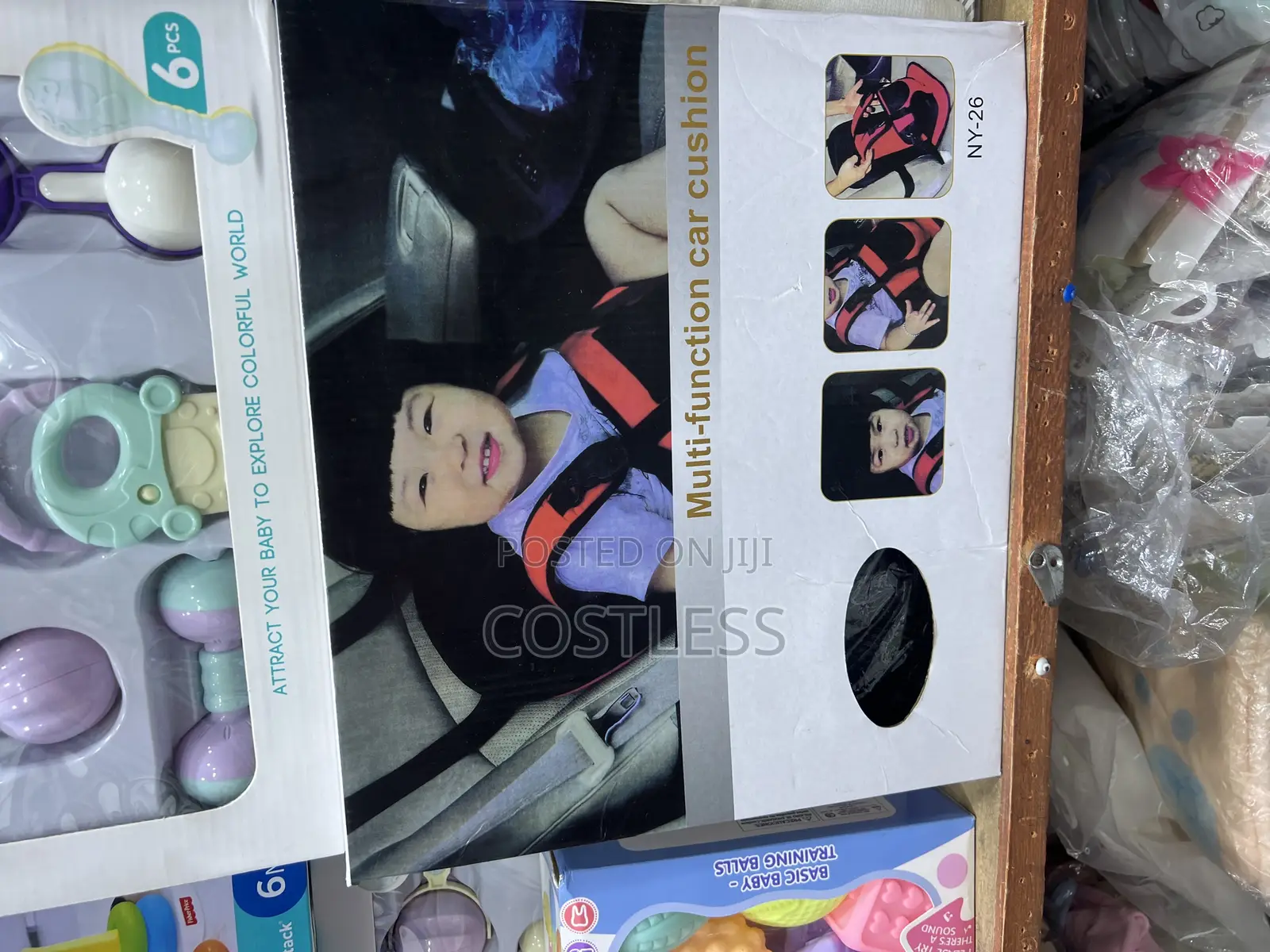 Foldable Portable Baby Travel Seat Support Cushion Pad