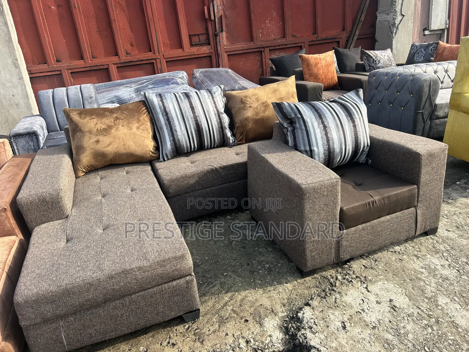 A Standard 7 Seater Living Room Sofa