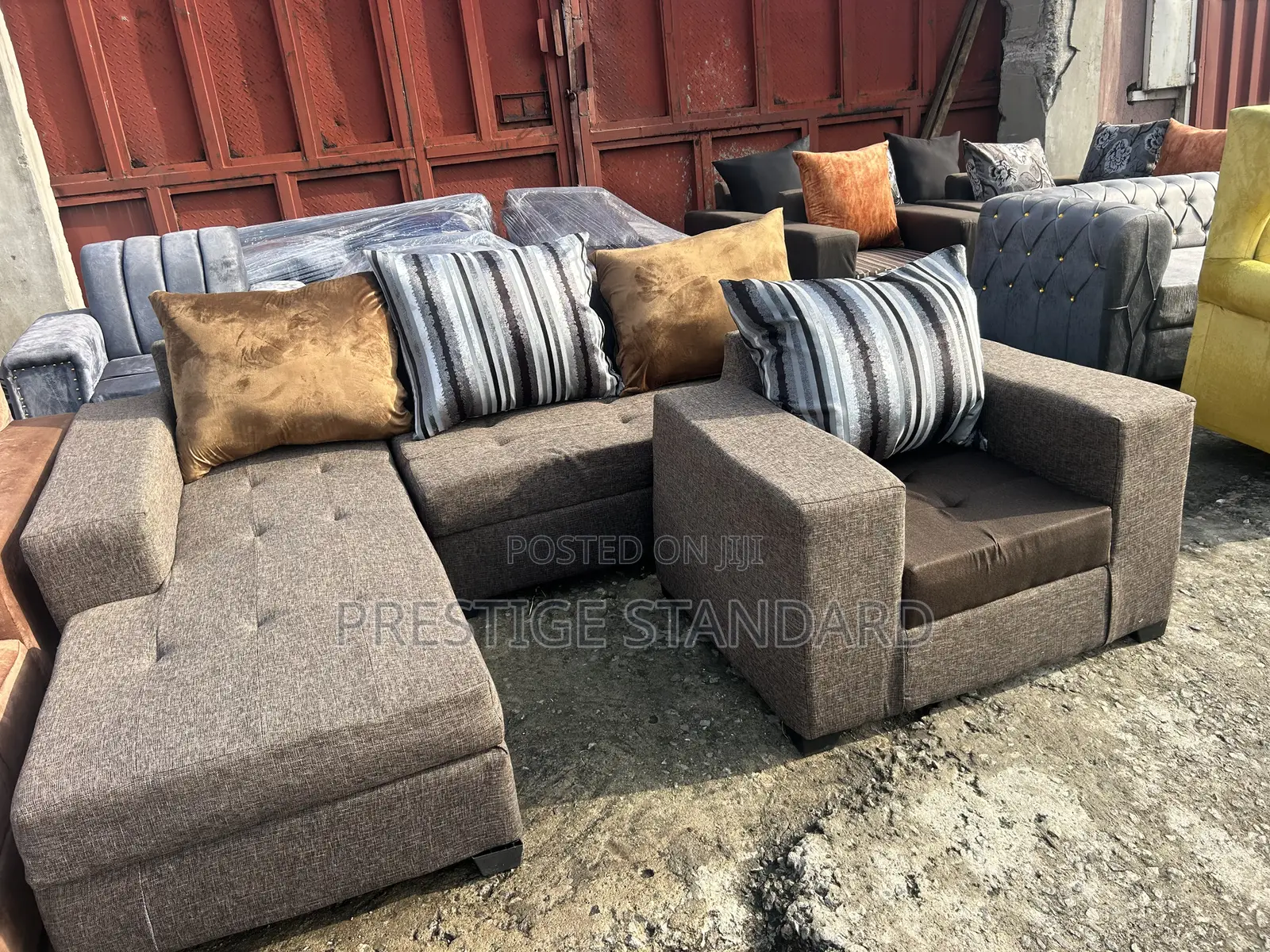 A Standard 7 Seater Living Room Sofa