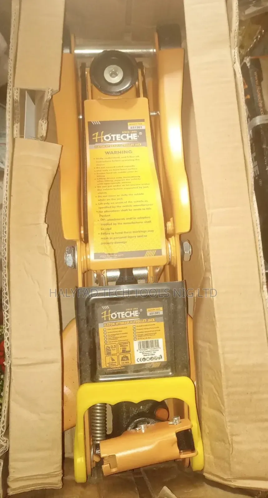 2.5 Ton Hydraulic Trolley Jack