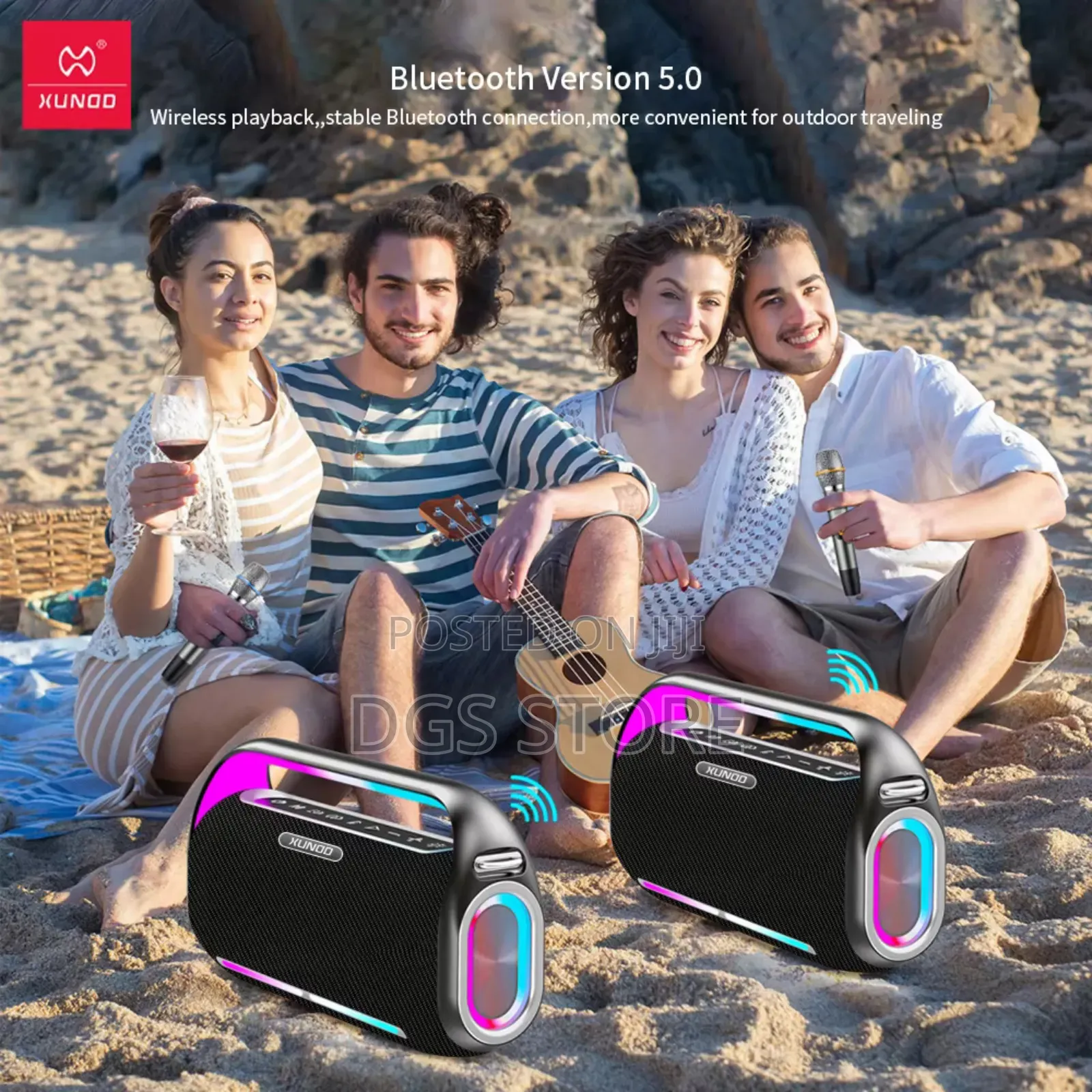 Xundd Karaoke Sp002 Bluetooth Speaker 200w