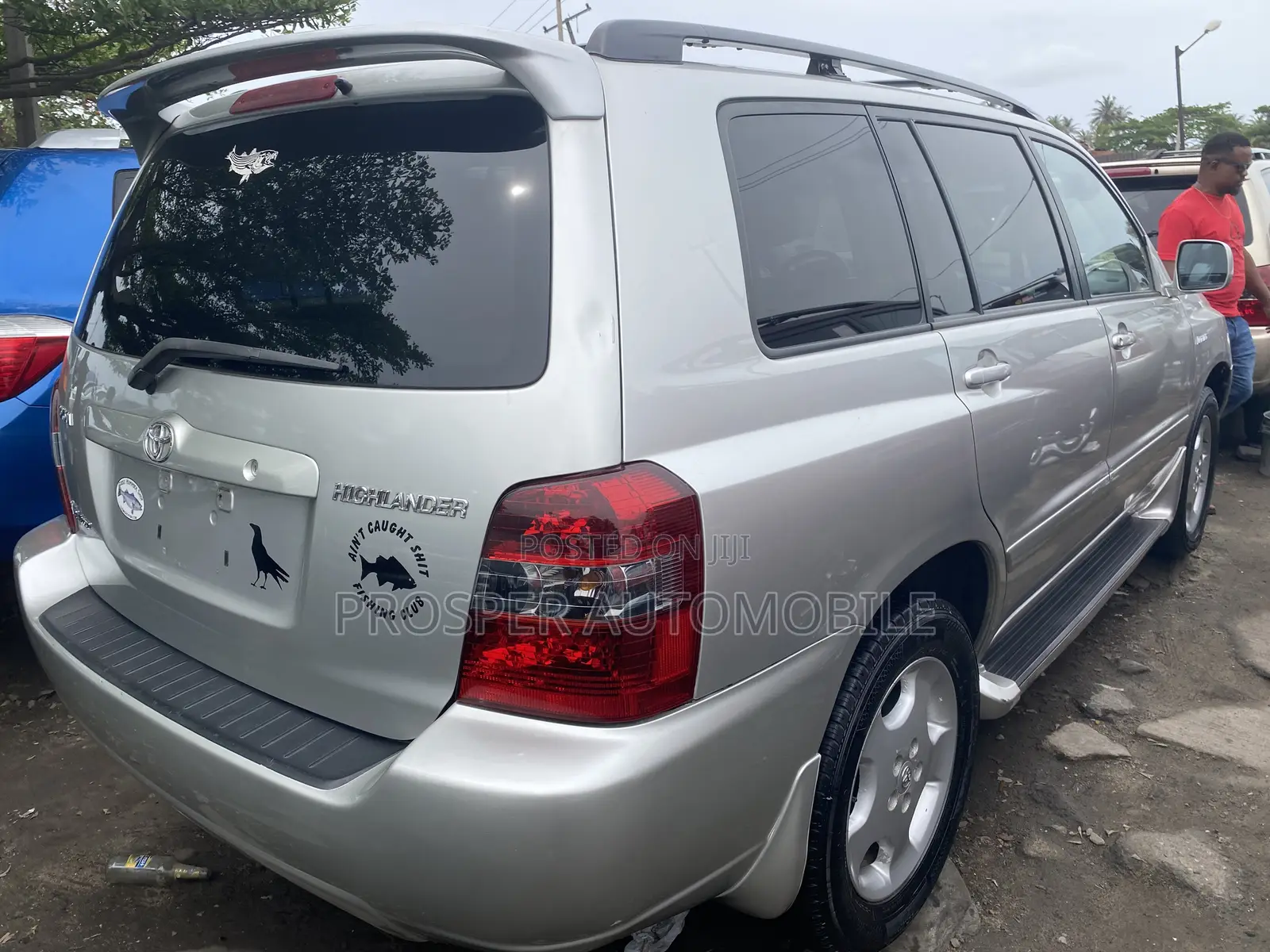 Toyota Highlander V6 2006 Silver