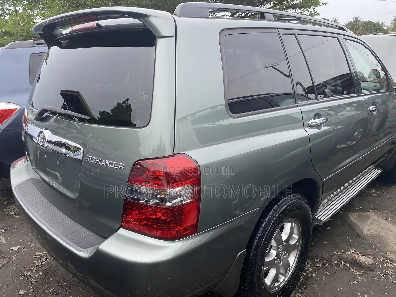 Toyota Highlander V6 4x4 2006 Green