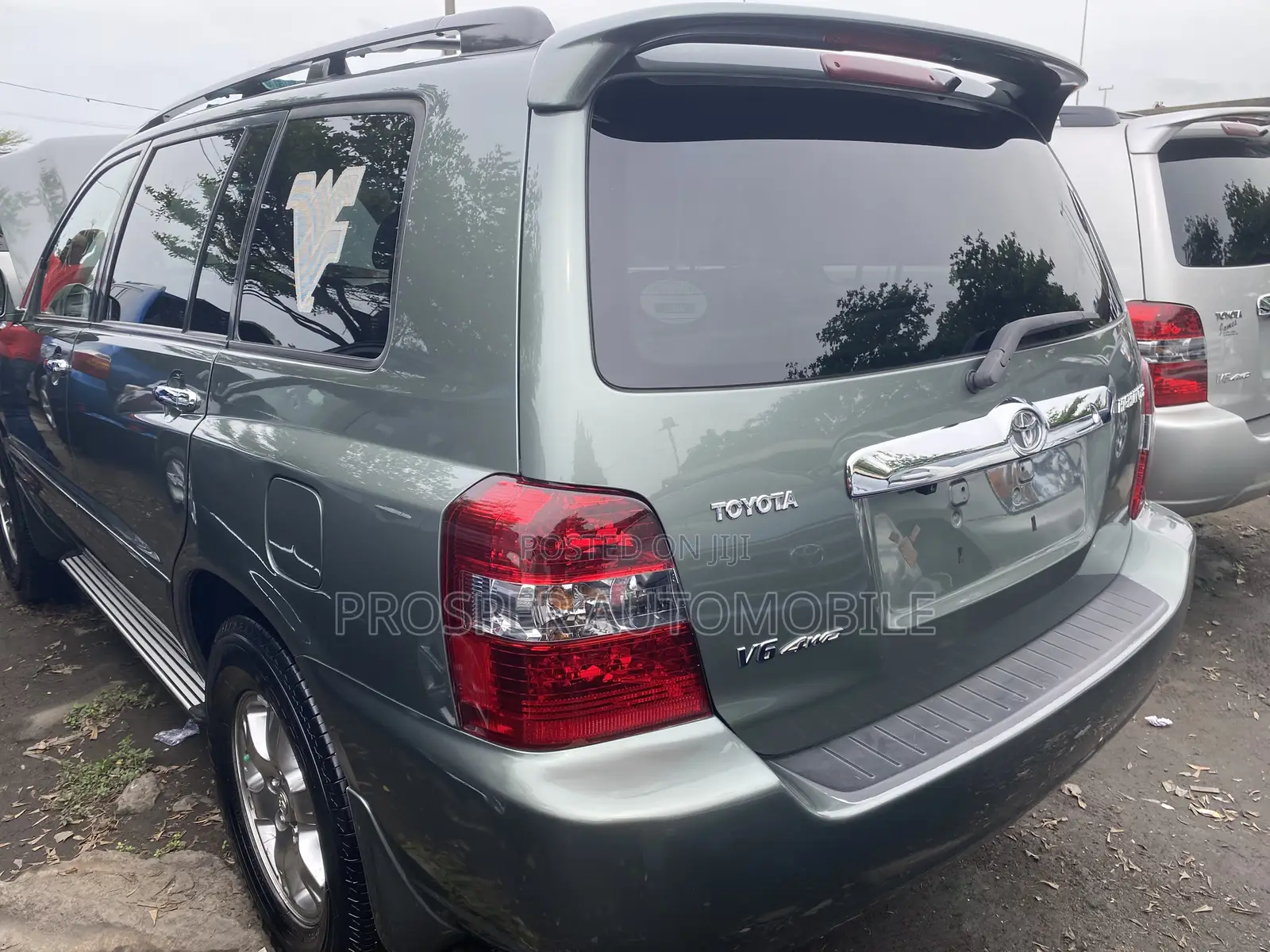 Toyota Highlander V6 4x4 2006 Green