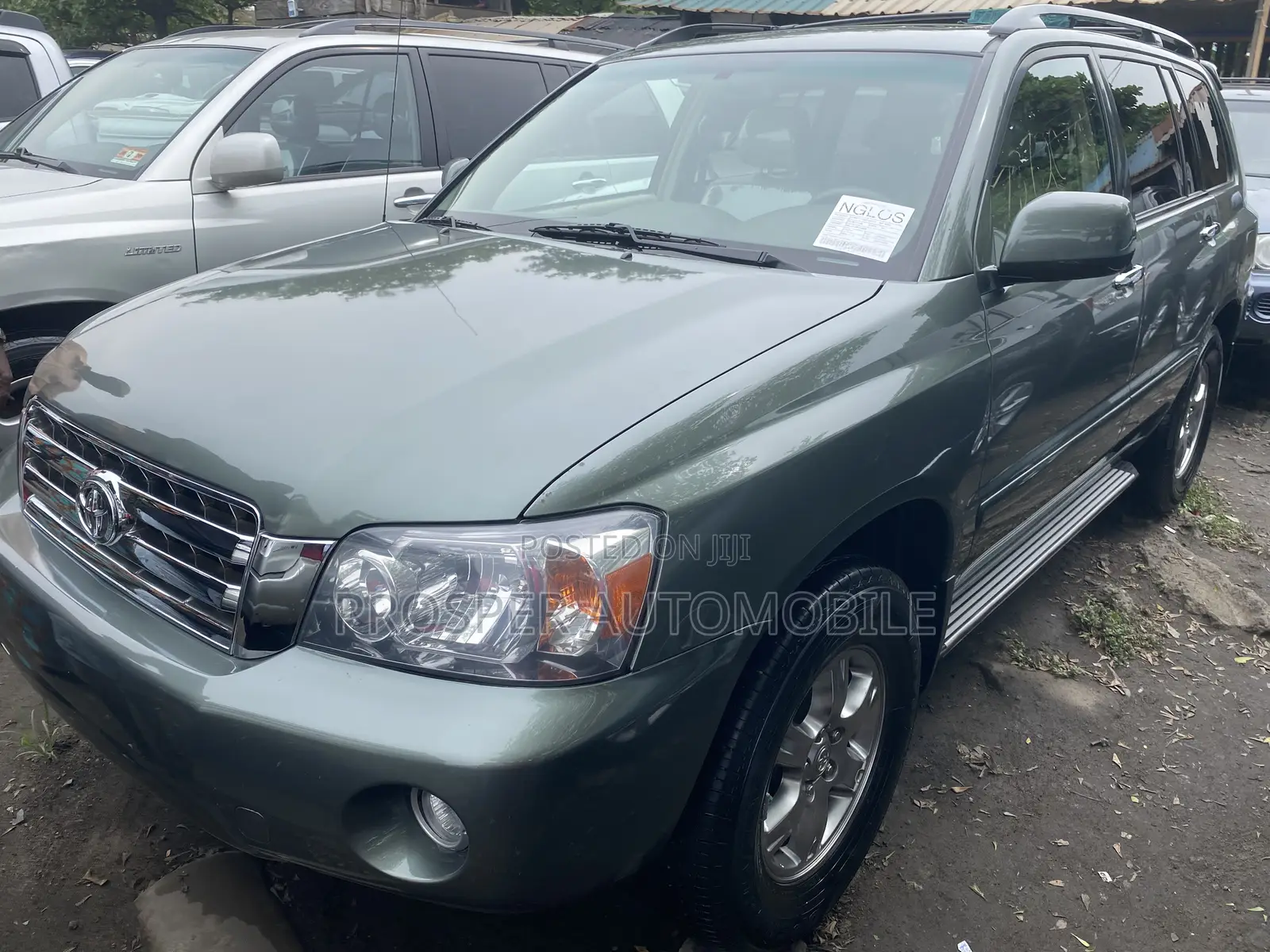 Toyota Highlander V6 4x4 2006 Green
