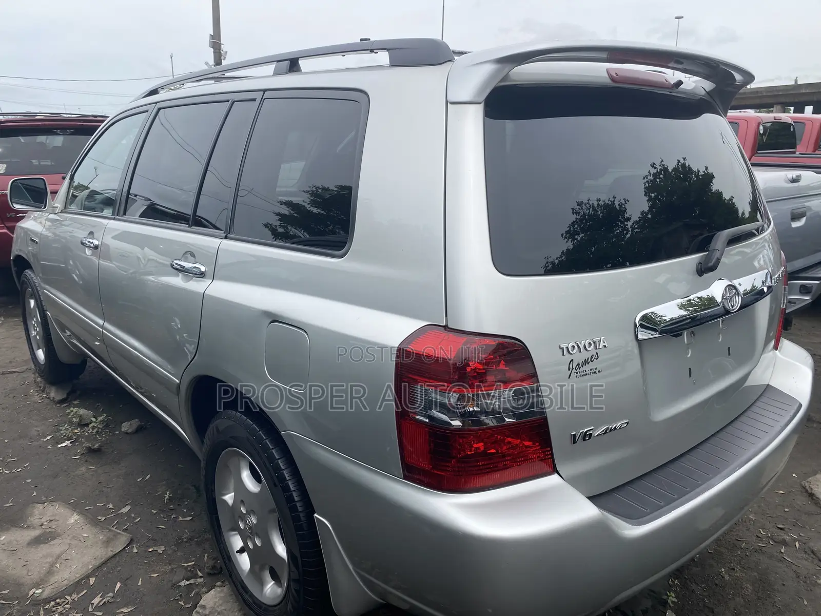 Toyota Highlander 4x4 2005 Silver