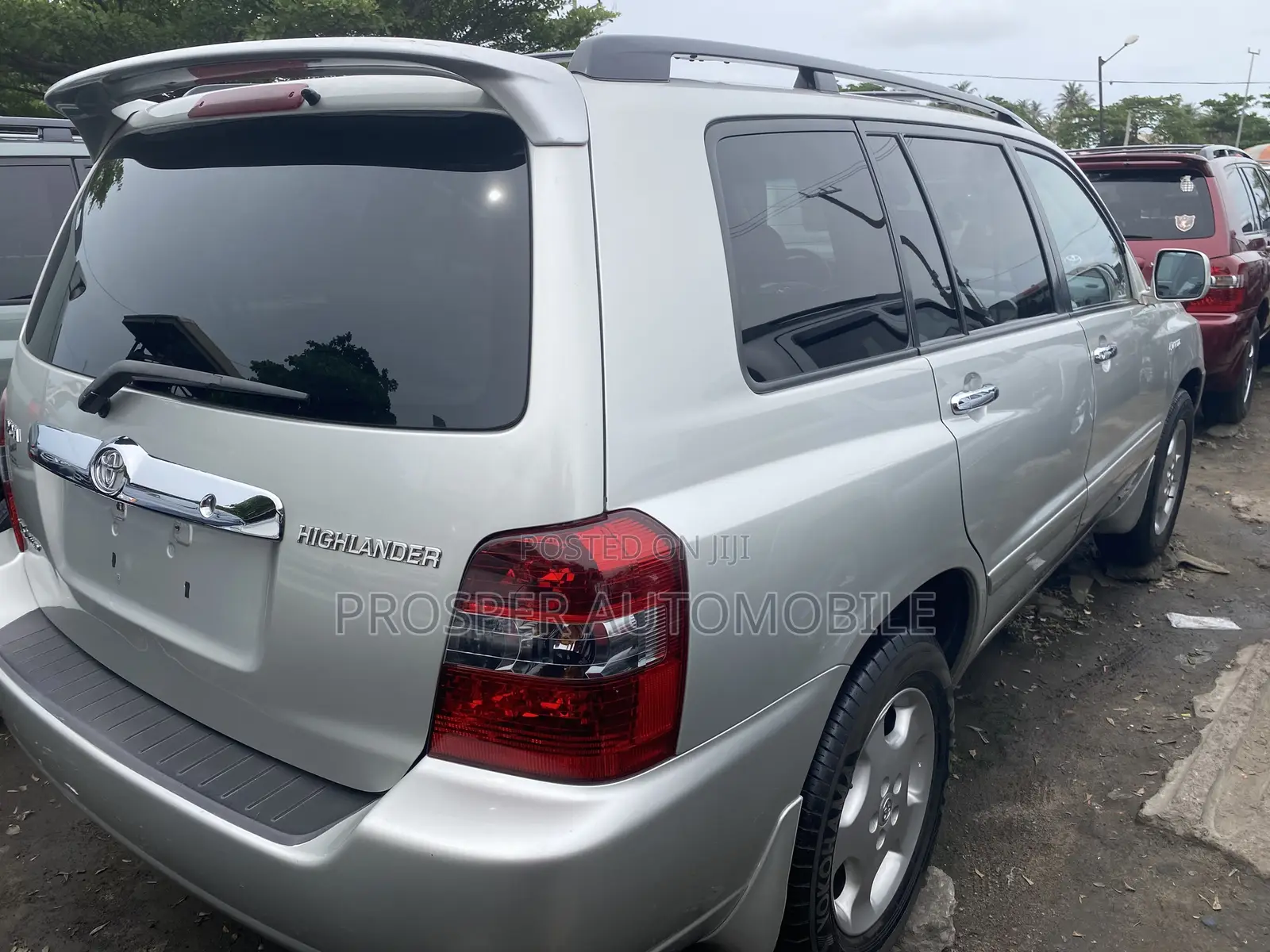 Toyota Highlander 4x4 2005 Silver