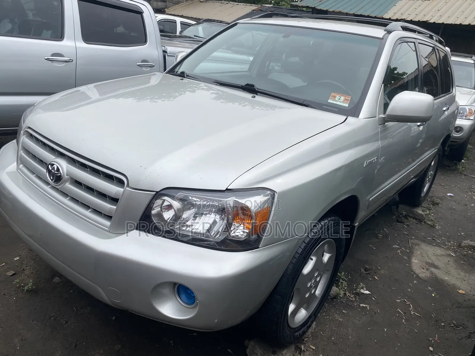 Toyota Highlander 4x4 2005 Silver