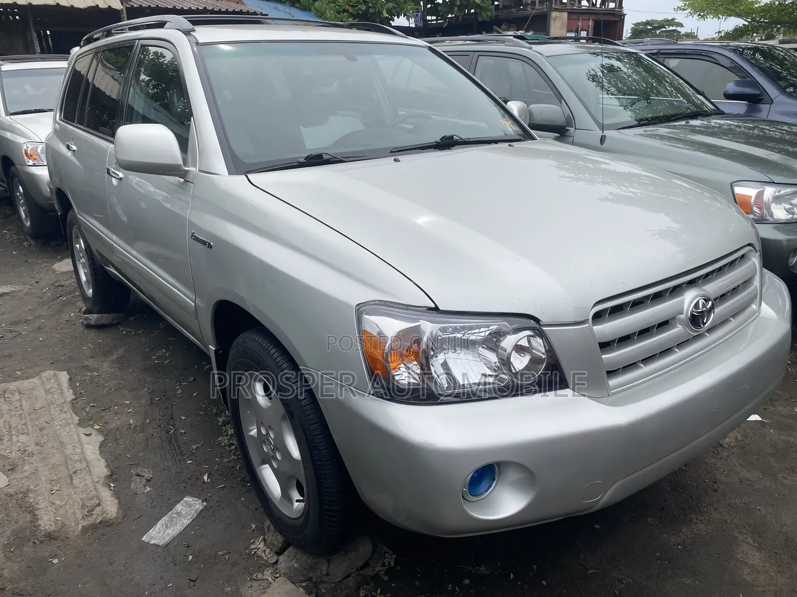Toyota Highlander 4x4 2005 Silver