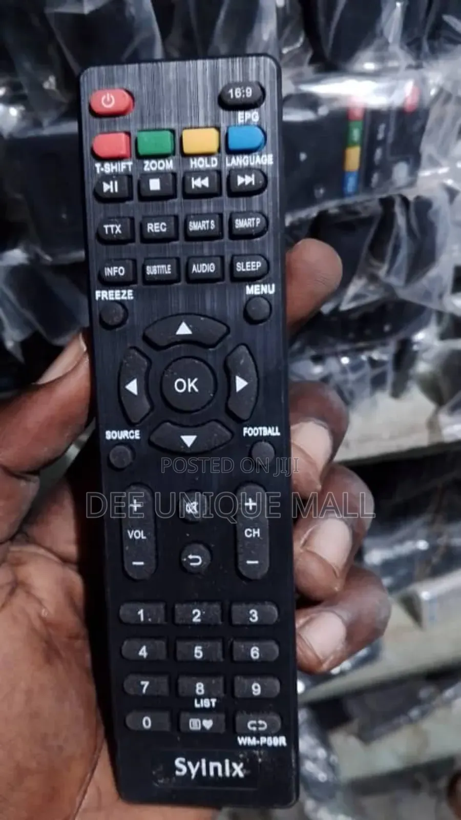 Led Syinix 11 Tv Remote