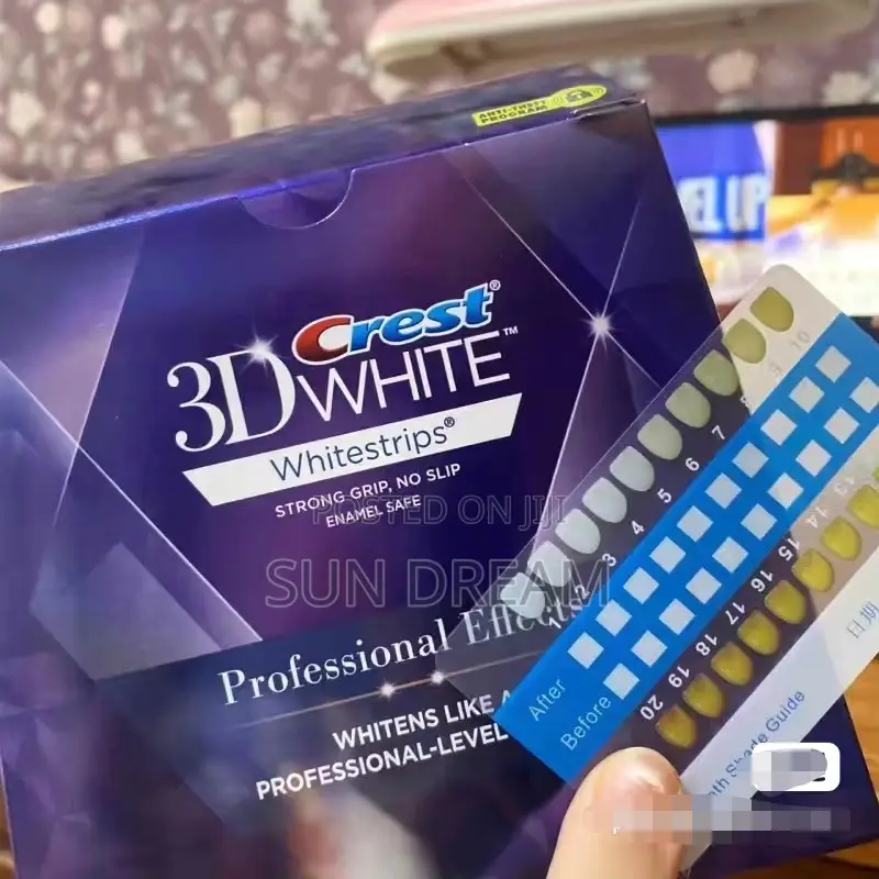 Available! Crest 3d White Teeth Whitening Strips Gift