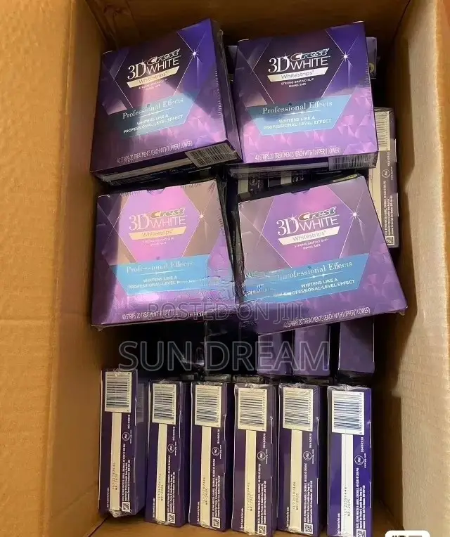 Available! Crest 3d White Teeth Whitening Strips Gift