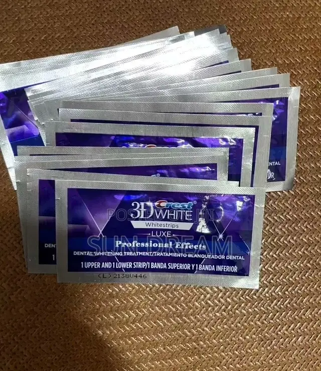 Available! Crest 3d White Teeth Whitening Strips Gift