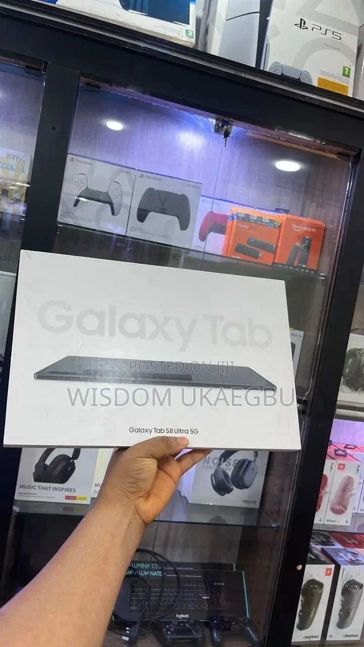 New Samsung Galaxy Tab S8 Ultra 256 GB Black