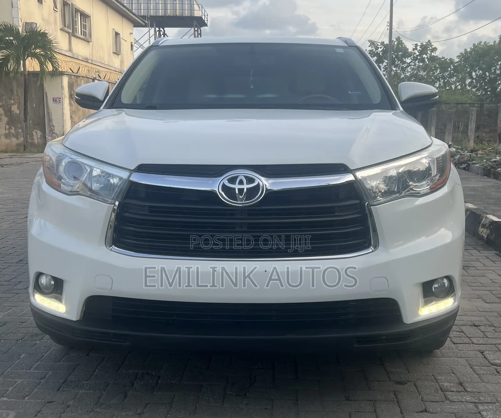 Toyota Highlander Limited V6 4x4 (3.5L 6cyl 6A) 2016 White