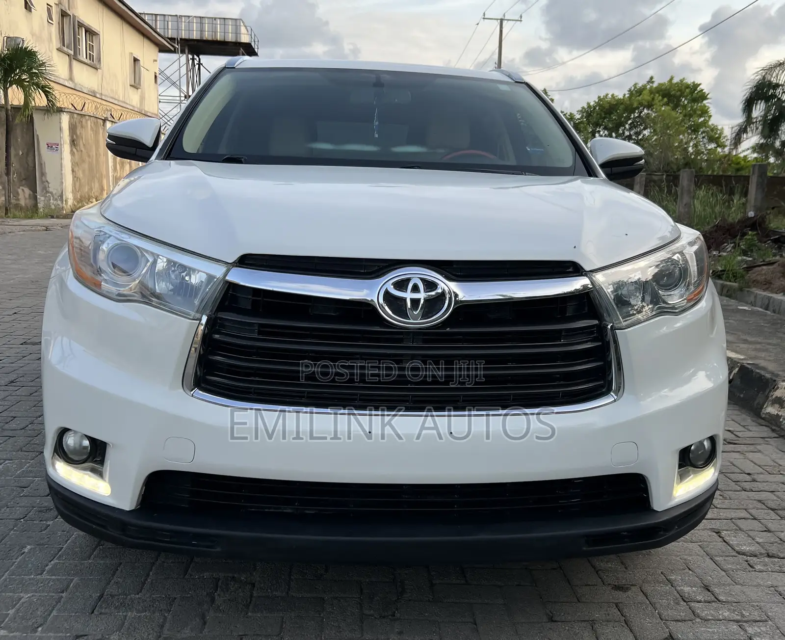 Toyota Highlander Limited V6 4x4 (3.5L 6cyl 6A) 2016 White