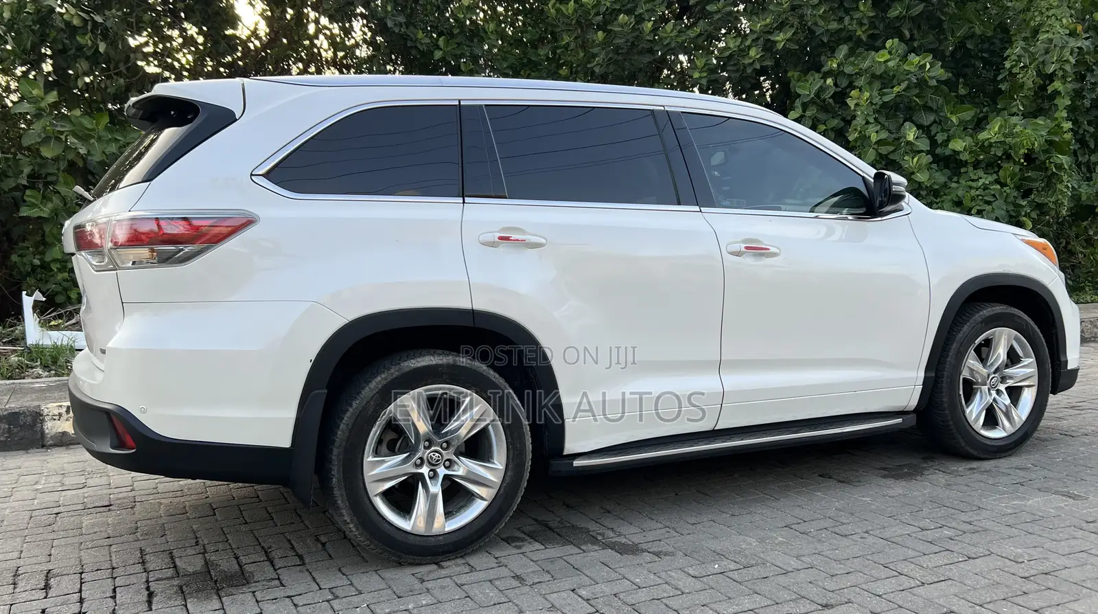 Toyota Highlander Limited V6 4x4 (3.5L 6cyl 6A) 2016 White