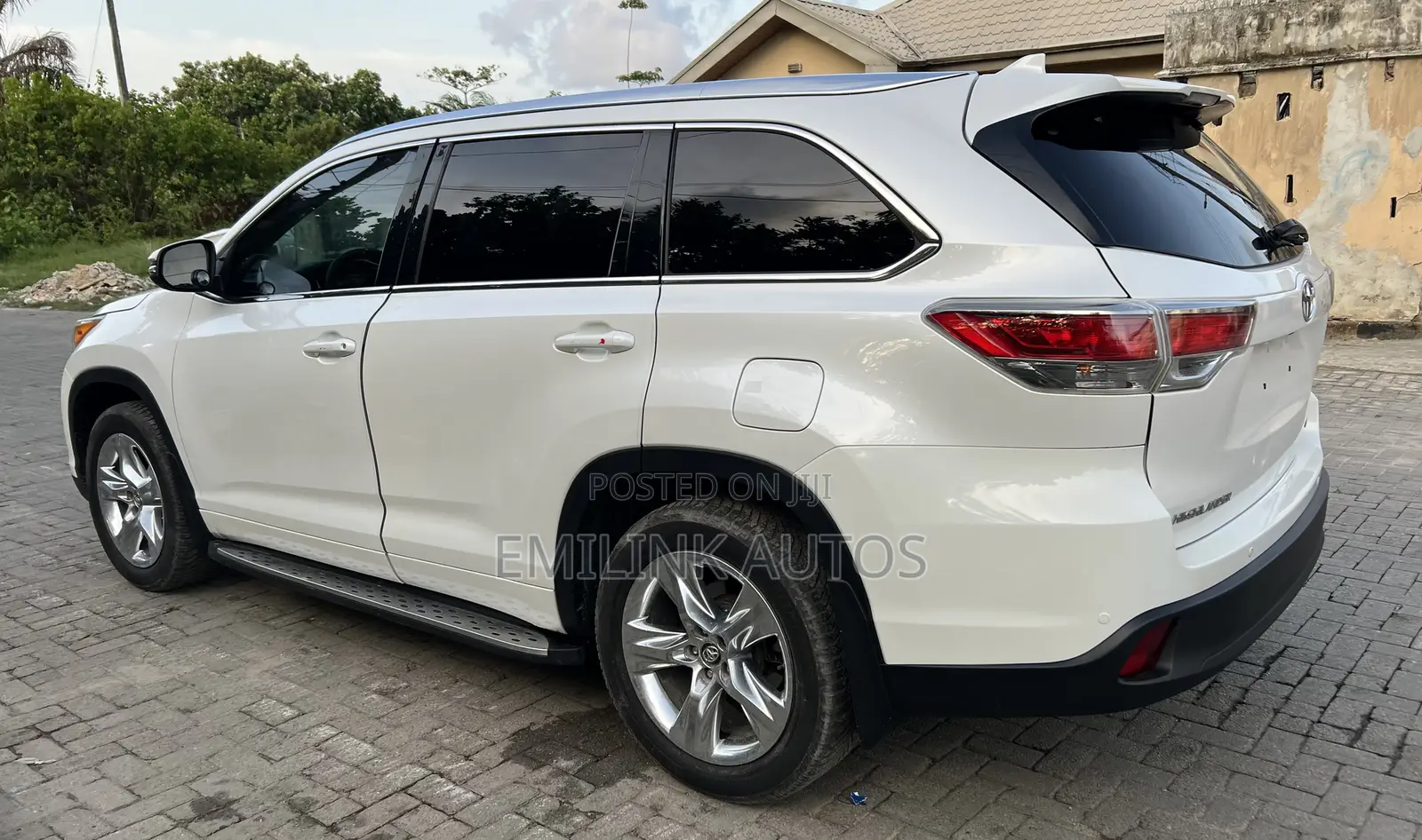 Toyota Highlander Limited V6 4x4 (3.5L 6cyl 6A) 2016 White